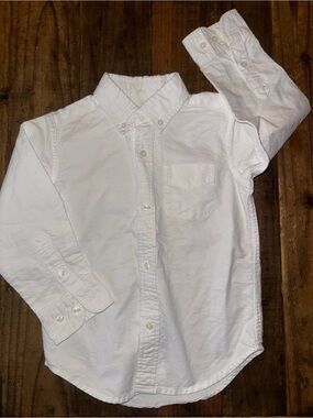 Classic Prep | Oxford White Collared Button-Down Shirt size 4T